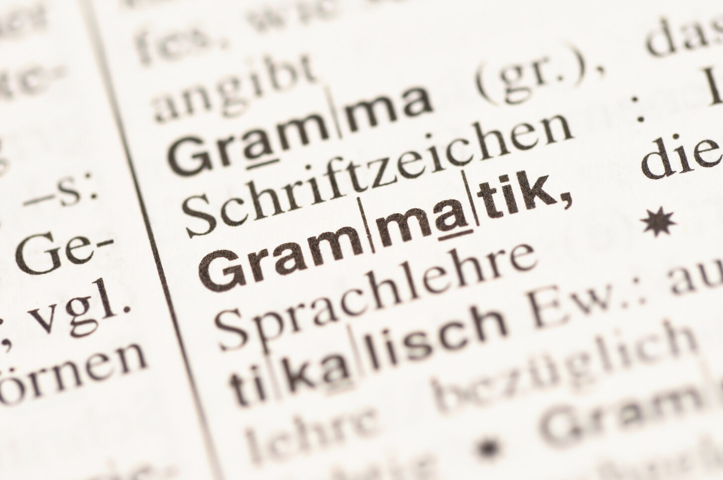 Korrektorat - fehlerfreie und grammatikalisch korrekte Texte